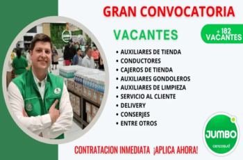 Convocatoria laboral Jumbo: vacantes disponibles en tiendas