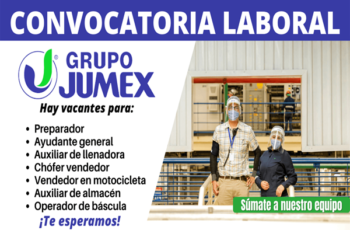 Trabaja en Grupo Jumex México: Plazas habilitadas
