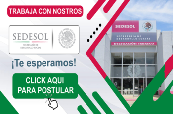 Únete a SEDESOL: Oportunidades en el sector público