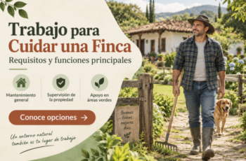 Trabajo para Cuidar una Finca: Requisitos y Funciones Principales