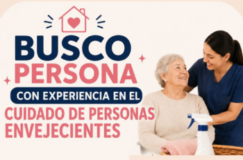 🇵🇪 Bolsa de empleo para cuidadores de adultos mayores