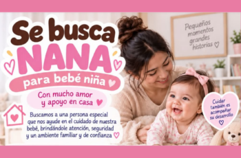 Bolsa de empleo Guatemala: contratación a niñeras