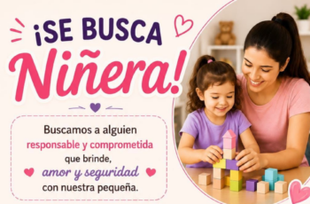 Nuevos trabajos en Perú: oportunidades para niñeras