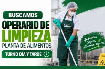 Argentina | Bolsa laboral de limpieza