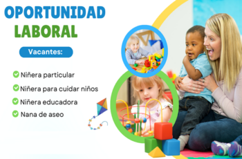 Urgente: Contratación masiva para Niñeras